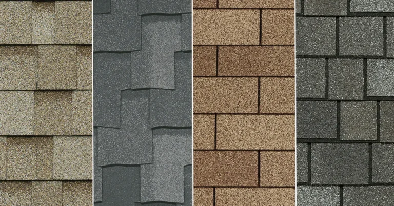 types of roof shingles
